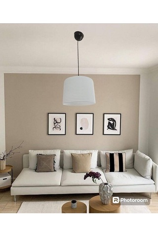 Space Beyaz Avize - Antre Hol Salon Mutfak Oturma Odası Çocuk Oda Beyaz - Bal