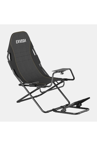 Exvega Katlanabilir Koltuklu Sim Racing Yarış Simülatörü Kokpiti Sr02