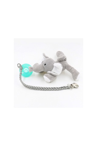 Sones 3 Adet Bebek Emzik Zinciri Deri Dokuma Anti-kopma Zinciri Sarı