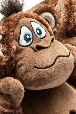 Twigy Monkey Unisex Hayvanlı Panduf Kahverengi 36/43 AA0600 Kahverengi