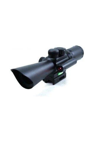 3.5-10x40 Zoomlu Av Tüfeği Dürbünü Lazerli Dürbün Çok Renkli