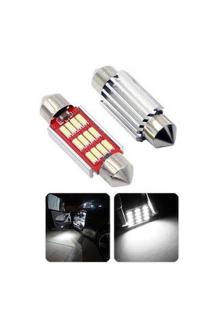 Sofit Led Beyaz 12 Volt - 24 Volt Uyumlu Canbus Soğutuculu 39 mm