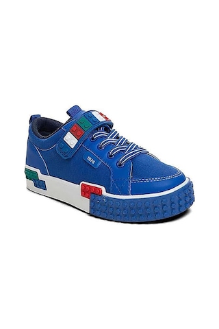 Celira Als Saks Keten Erkek Çocuk Sneaker Spor Ayakkabı Saks