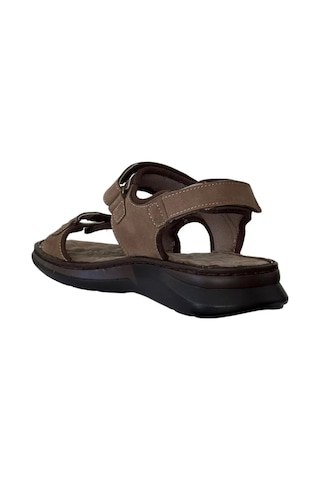 Forelli 40526 Bruce Kum Nubuk Erkek Hakiki Deri Sandalet-kum Kum Nubuk