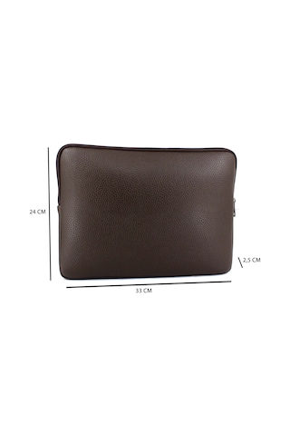 Unisex 13,3" Tablet Apple Uyumlu iPad Notebook Laptop Kılıfı Kahverengi