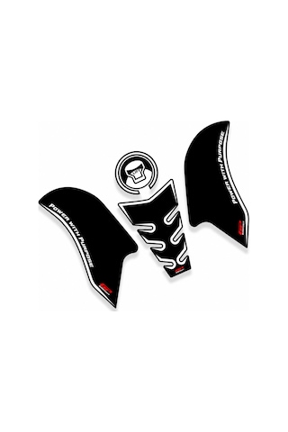 Gp Kompozit Honda Cb250r 2017-2024 Uyumlu Tank Pad Seti Siyah-beyaz
