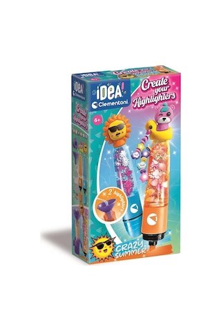 18130 Idea Clemetoni - Fosforlu Kalem Tasarım Seti - Çılgın Yaz - Abay-889284 1 Adet