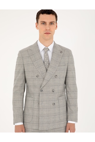 Pierre Cardin Erkek Gri Takım Elbise 50294091-vr024