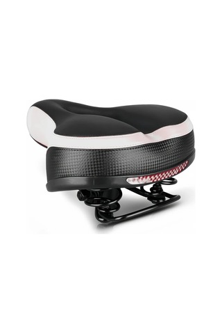 Motion003 Siyah Ve Beyaz Darbe Emici Model Siyah Beyaz Sok Emici Bisiklet Koltuğu Genis Yumusak Kalinlastirilmis Oturma Yastigi Dagin Bisikletleri Icin Rahat Ekipman Altın