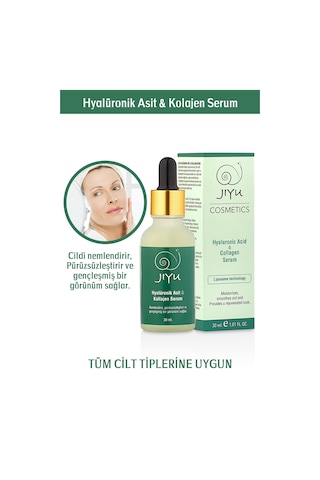 Jiyu Hyalüronik Asit ve Kolajen Serum 30 ML