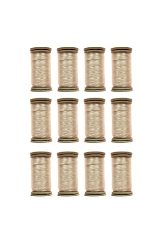 Tedar Hayalet İplik 200 Metre Şeffaf Boncuk Düğme İpi 12 Adet - Royaleks Najmaddin (No:1) 8.5Cm X 10.5 Cm