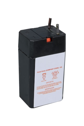 Ayt Yokohama Yh-40.3 4 Volt - 0.3 Amper Akü 25.5x19.5x48 Mm Yeni Tarihli Taze Akü