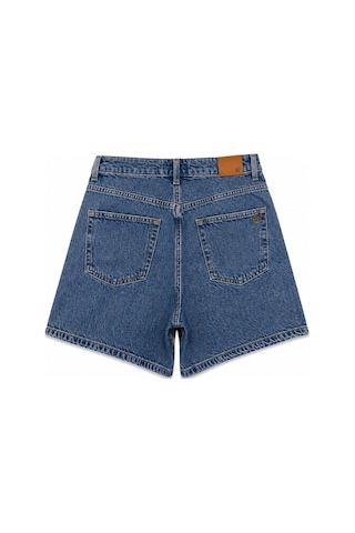 LTB Lızzıe Regular Yüksek Bel Mid Indigo Jean Şort