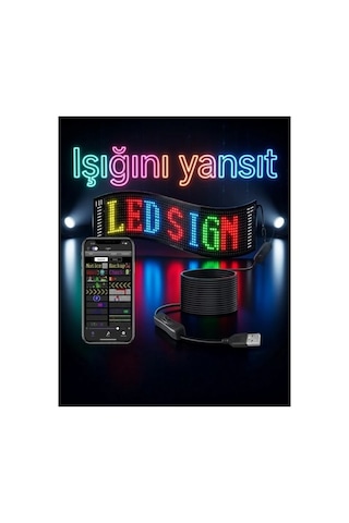 Led Matrix 60cm Çok Renkli