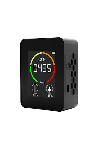 Aek-tech Co2 Dedektörü Taşınabilir 400-6000ppm Ev Ofis Sera Hava