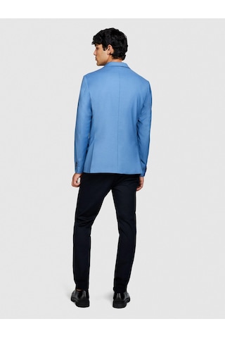 Sisley Streç Pamuklu Kemer Delikli Slim Fit Pantolon Erkek Siyah Pantolon - 324p4aıhsf021
