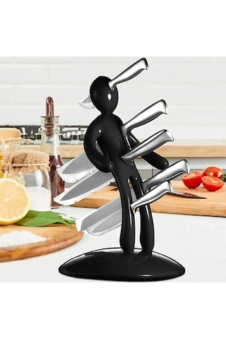 Sunup Sn-29170 Siyah Çok Amaçlı Mutfak Tezgah Üstü Bıçak Tutucu Stand Organizer Diğer
