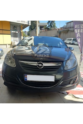 Opel Corsa D 2006-2014 Uyumlu H Lip Esnek Ön Lip 2 Parça Karlık Ön Ek Tampon Altı Dill