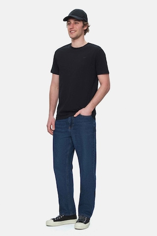 Ucla Harper Siyah Bisiklet Yaka Nakışlı Standard Fit Erkek Tshirt Siyah