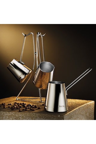 Fecra Dina 4 Parça Cezve Seti