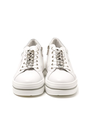 Sneaker Günlük Kadın Diğer 185550dm Donna Serena Tomaıa 5550dm Bianco Argento Bianco Argento Çok Renkli