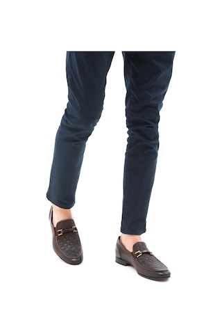 Tamer Tanca Erkek Hakiki Deri Kahverengi Makosen Ayakkabı 477 19707 K Erk Ayk Khv Zmb Bfl/khv Org Kahverengi