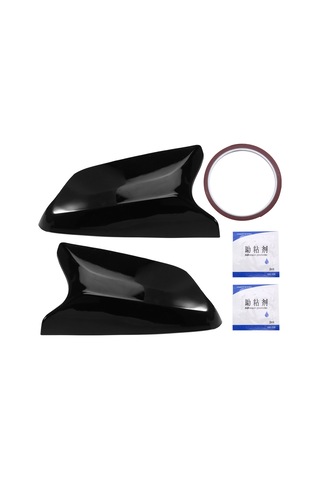 Xiaaokeji Chevrolet Baked Siyah İçin Araba Yan Dikiz Aynası Kapağı Döşemesi