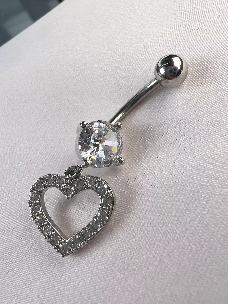 İ&beauty Göbek Deliği Piercingi Seti, 2 Parça 237703015 Siyah - Gümüş