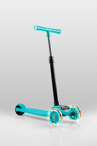 T212-M Katlanabilir Led Işıklı Scooter / 4 Kademe Ayarlanabilir Yükseklik Ayarı (55-70cm)/ Arka Fren