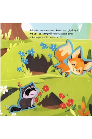 Merhaba Orman - Cırt Cırtlı Hikaye Kitabı - Asiye Aslı Aslaner - Sincap Kitap