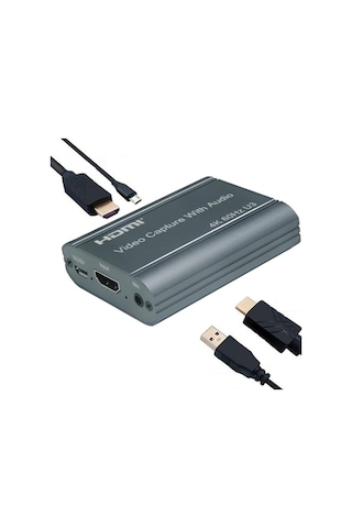 Gplus 4Kvc700 4K Hdmı 2.0 Vmix Live Uyumlu Usb 3.0 Video Capture