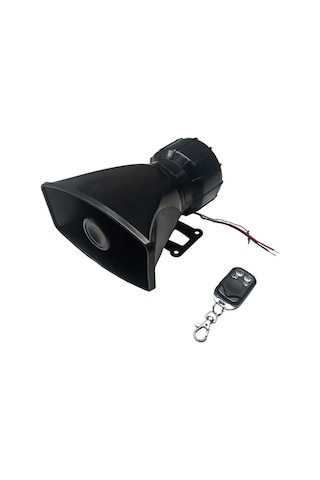 Oto Polis Sireni Uzaktan Kumandalı 4 Sesli 12 Volt 50 Watt