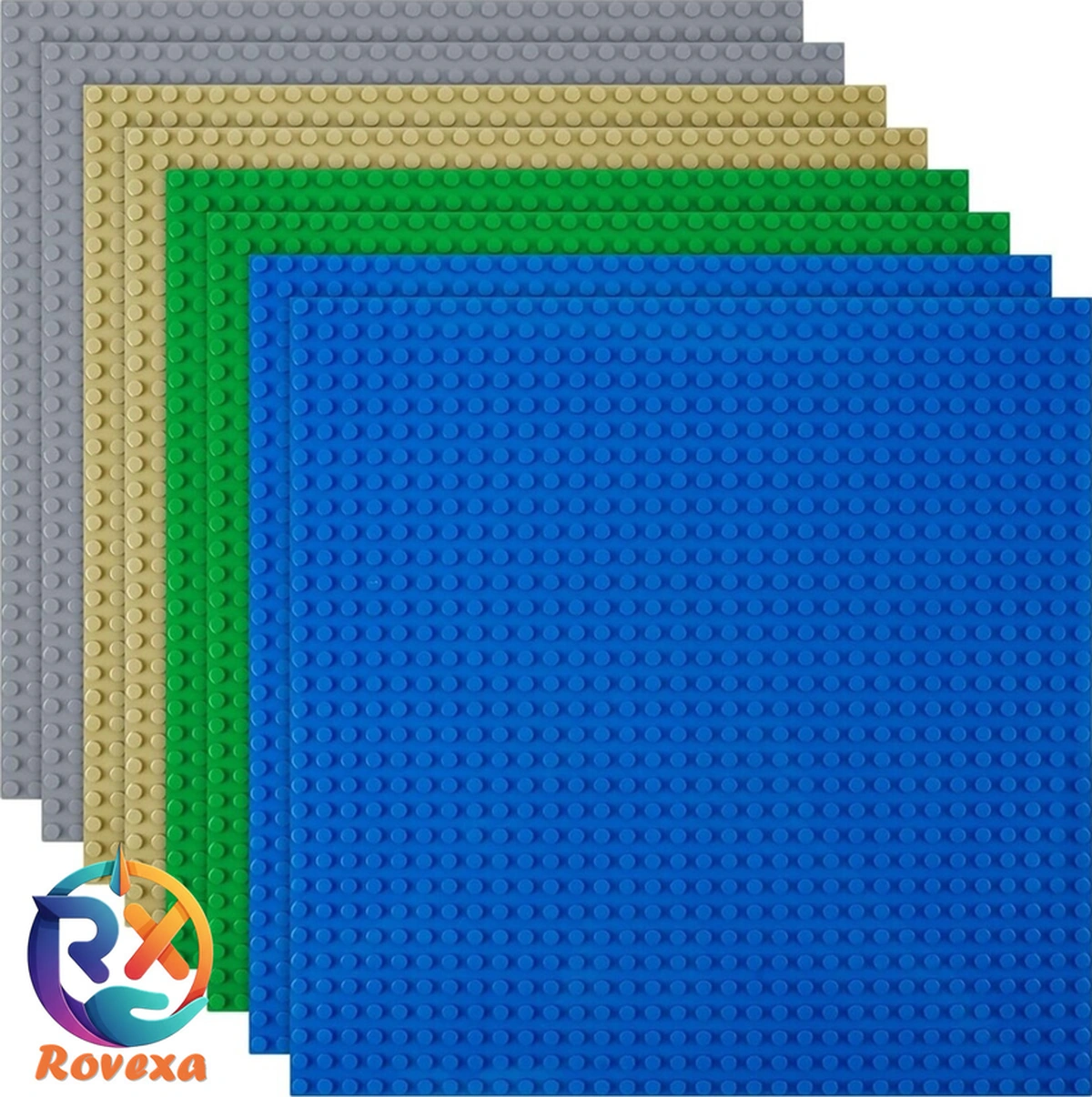 Classic 8li Set Plaka, Yapı Taşı Zemin, 3+ Yaş, 1 Parça, 25x25cm, Bpa Free, Eğitici Oyuncak, Yaratıcı Öğrenme