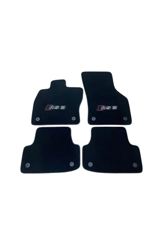 Oto Halı Paspas Audi A3 1996-2003 Tek Kapı Uyumlu Sline Sport Kaymaz & Şık Tasarım