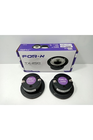 For-x Dome Tweeter 8cm 100w 50rms For-x Tx-250 8cm Dome Tiz