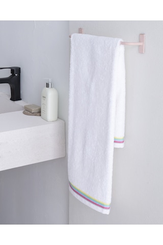 Pomeline %100 Pamuk Yüz Havlusu - Beyaz - 50x100 Cm 8684427282250 Beyaz