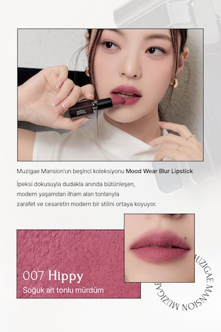 Muzigae Mansion Moodwear Blur Lipstick 007 Hippy
