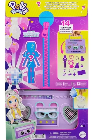 Hrd65 Polly Pocket Radyo Temalı Moda Eğlencesi Oyun Seti