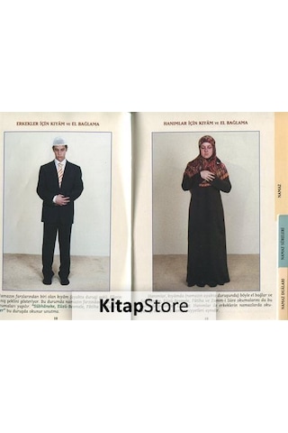 Namazı Seviyorum Abdest Namaz Sureleri Duaları çanta Boy ko . N11.144
