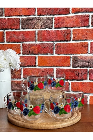 Osz 300ml Bardak 6'lı Cam Bardak 215131906 Beyaz