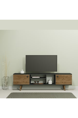 Lagomood Ewo Tv Standı Antrasit Ceviz