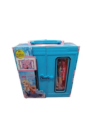 Kayyum Oyuncak Beauty Gardırop 30 Parça  Mavi