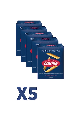 Barilla Penne Rigate 5 x 500 G