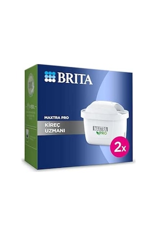 BRITA Maxtra Pro Kireç Uzmanı Yedek Su Arıtma Filtresi 2'li