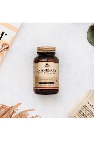 Solgar Cranberry Extract With Vitamin C 60 Kapsül 2 Adet