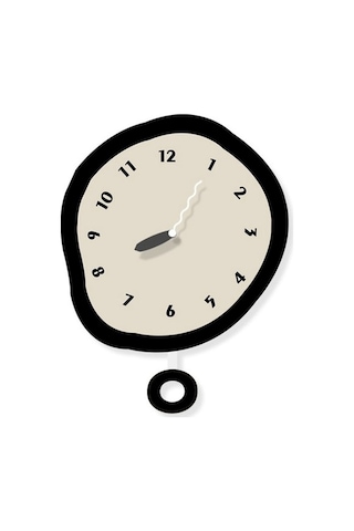 Goldenqian Iskandinav Minimalist Sessiz Duvar Saati Basit Oturma Odası Dekorasyonu Restoran Sanat Kişilik Saat Znl01p ÇOk Renkli