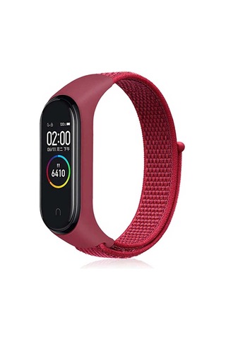 Xiaomi Mi Band 5 Zore Krd-03 Hasır Kordon