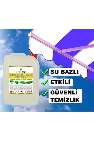 Terlans Branda Tente Ve Çadır Temizleyici 5 Kg Su Bazlı