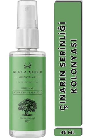 Uluçınar Çınarın Serinliği Kolonyası 45 Ml Kolonya Sprey