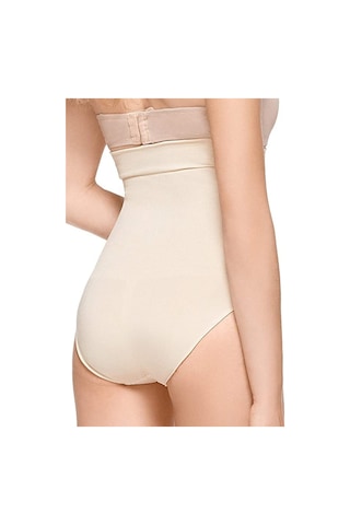 Bel + Basen + Göbek Toparlayan Slip Korse Ten